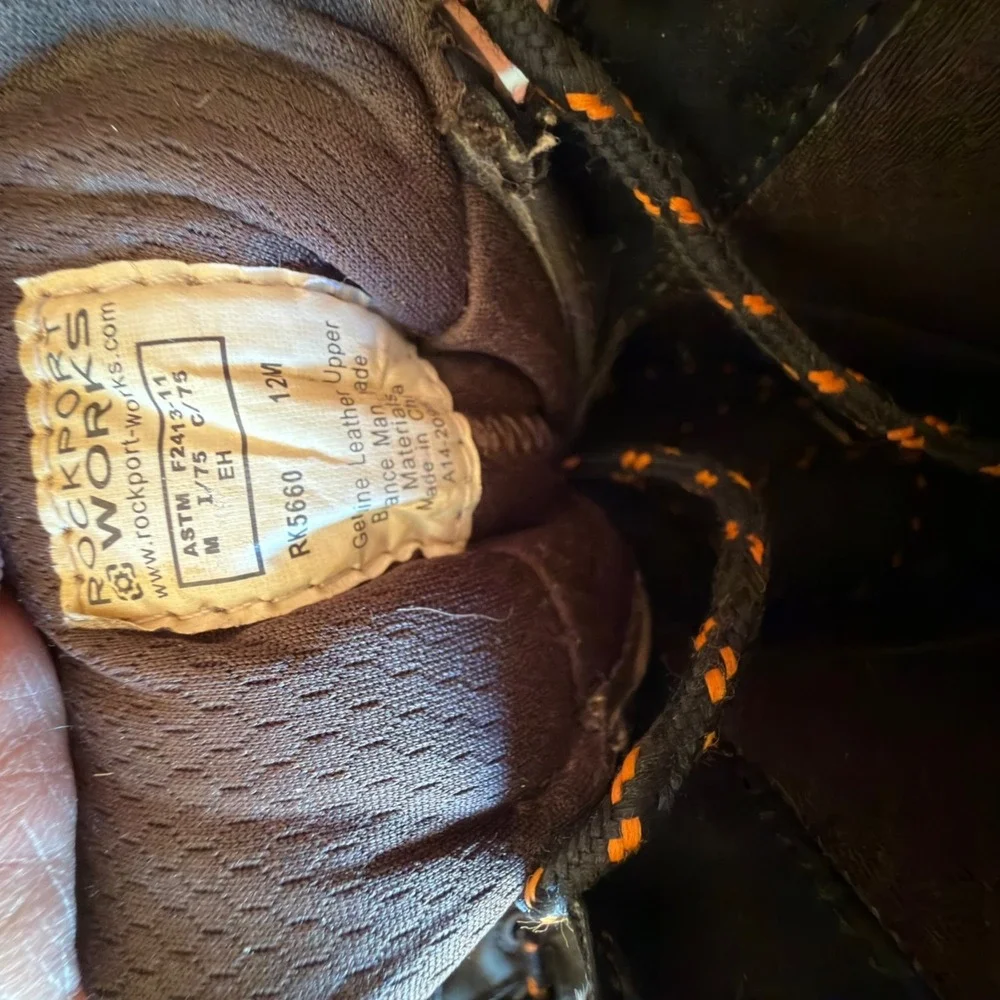 Rockport‎ Work Men's Prompter Rk5660 Work Boot